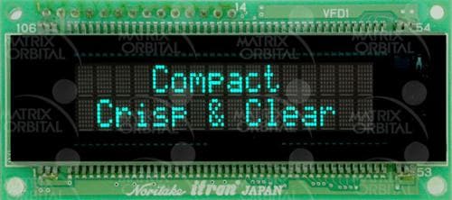 Mô-đun màn hình huỳnh quang chân không dùng trong thiết bị công nghiệp