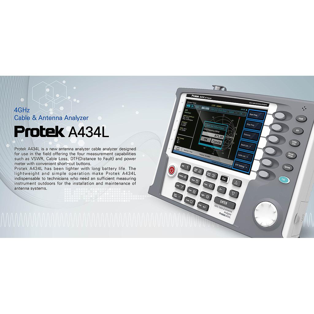 Thiết bị đo kiểm cáp và ăng ten dùng trong kiểm tra hiện trường