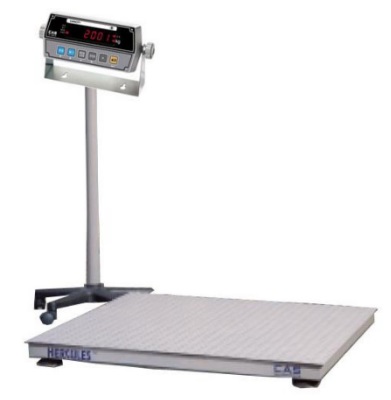 Industrial floor weighing equipment used in warehouse and production environments