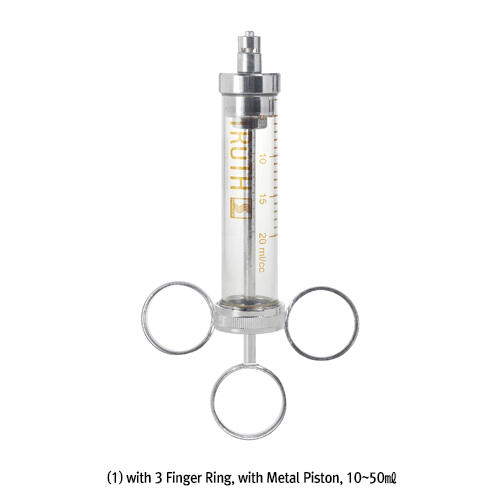 實驗室用於取樣與液體分注的注射器