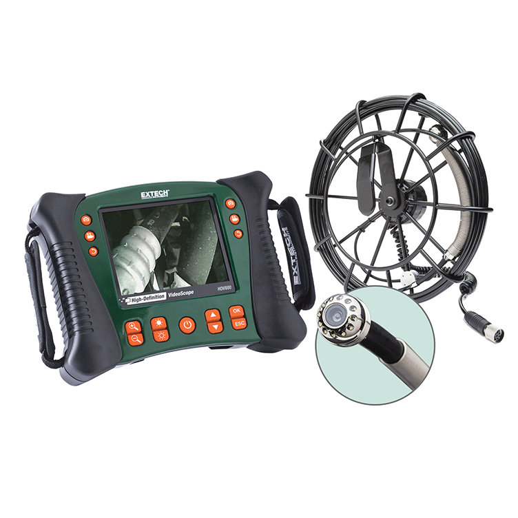 Thiết bị máy nội soi công nghiệp và camera chuyên dụng trong quá trình kiểm tra, sửa chữa