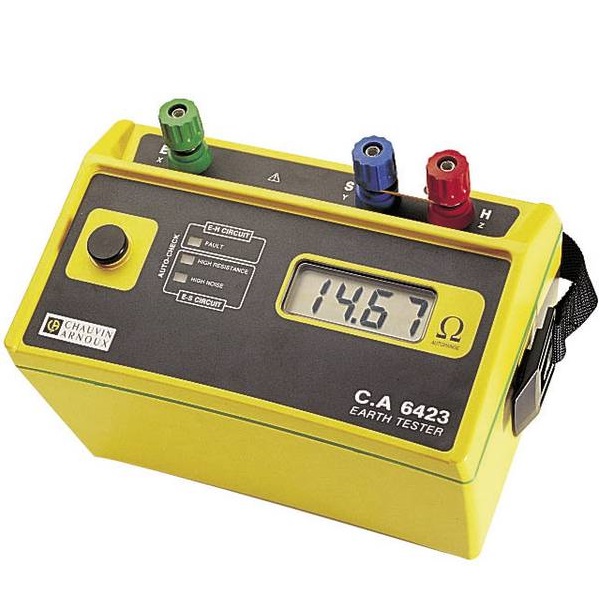 Thiết bị đo điện trở đất sử dụng trong kiểm tra hệ thống tiếp địa