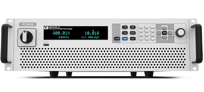 Thiết bị nguồn DC 2 hướng dùng trong kiểm thử công suất và tái sinh năng lượng