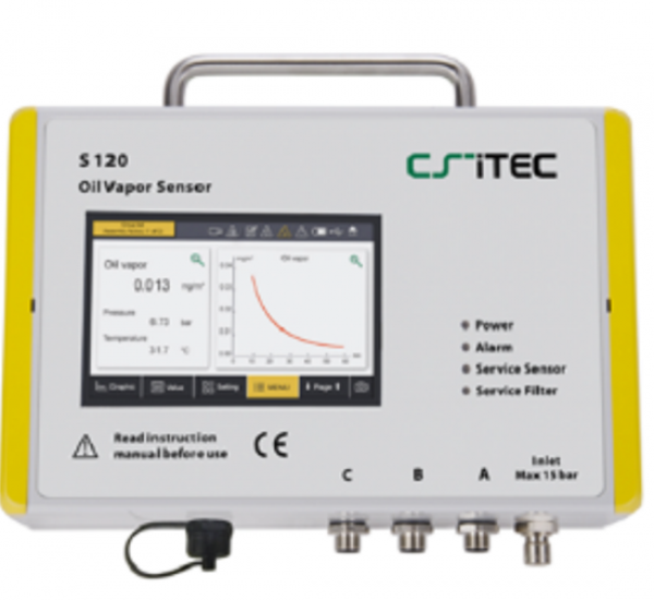 Thiết bị kiểm tra khí nén và không khí nén trong ứng dụng đo kiểm công nghiệp
