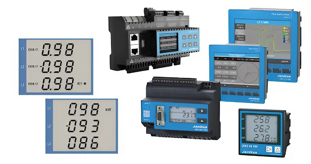 Đồng hồ hiển thị gắn tủ dùng trong tủ điện công nghiệp